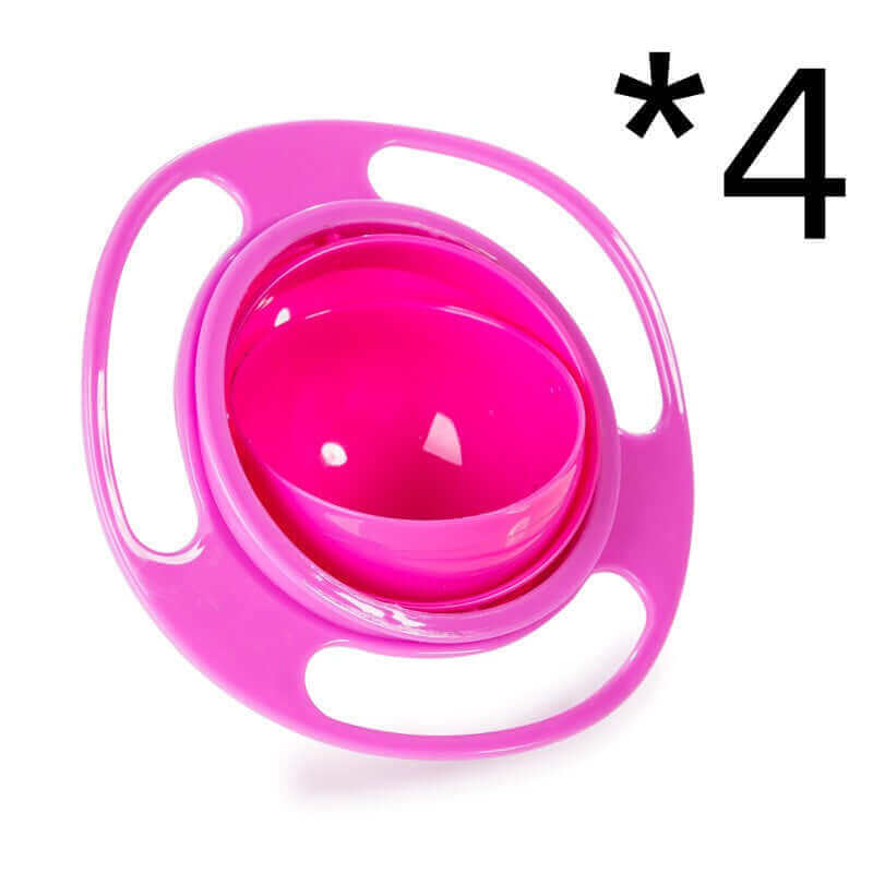 Bol Twirlie-Tots 360° Anti-Renversement Gyro (Récipient à Snacks Défiant la Gravité)