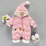 Combinaison hiver avec capuche pour bébé