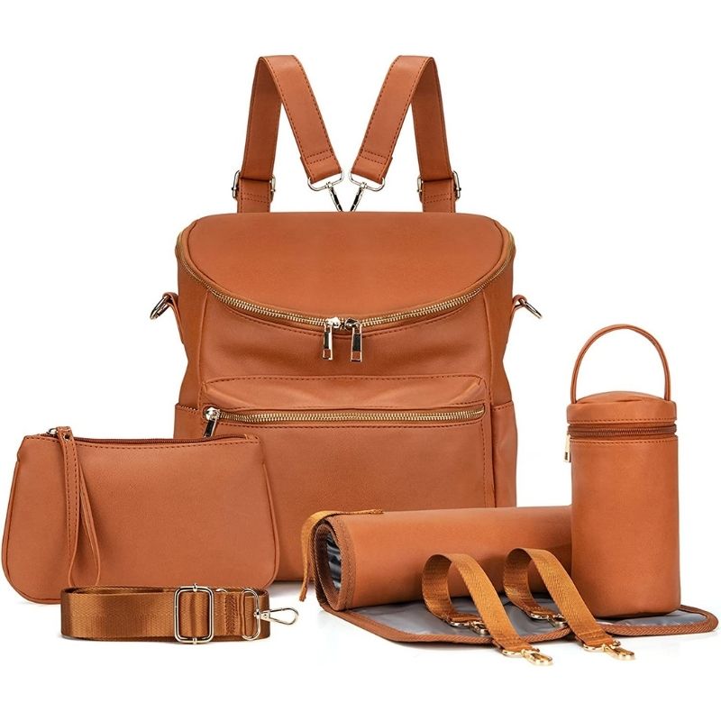 Sac à langer en cuir | Luxuria