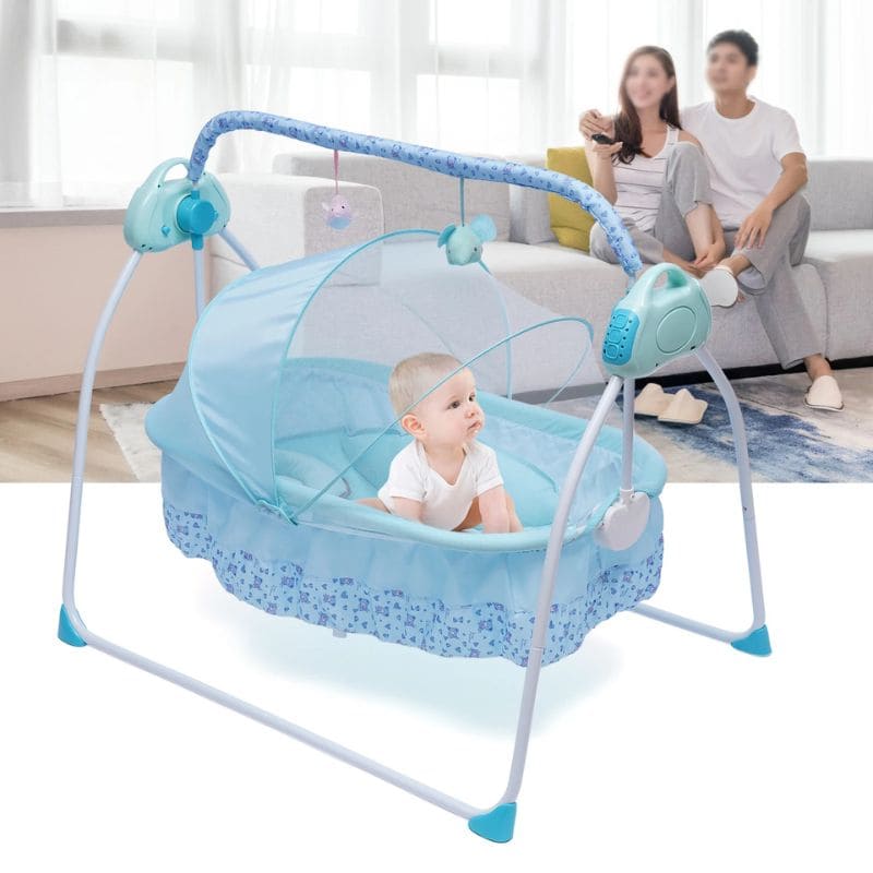 Berceau Bébé Électrique - Confort et Modernité | CalmNest