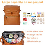 Sac à langer en cuir | Luxuria