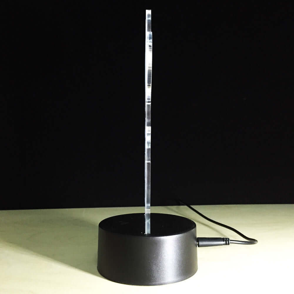Lampe Illusion 3D LED Luminous Dreamscape (Veilleuse Télécommandée 16 Couleurs)