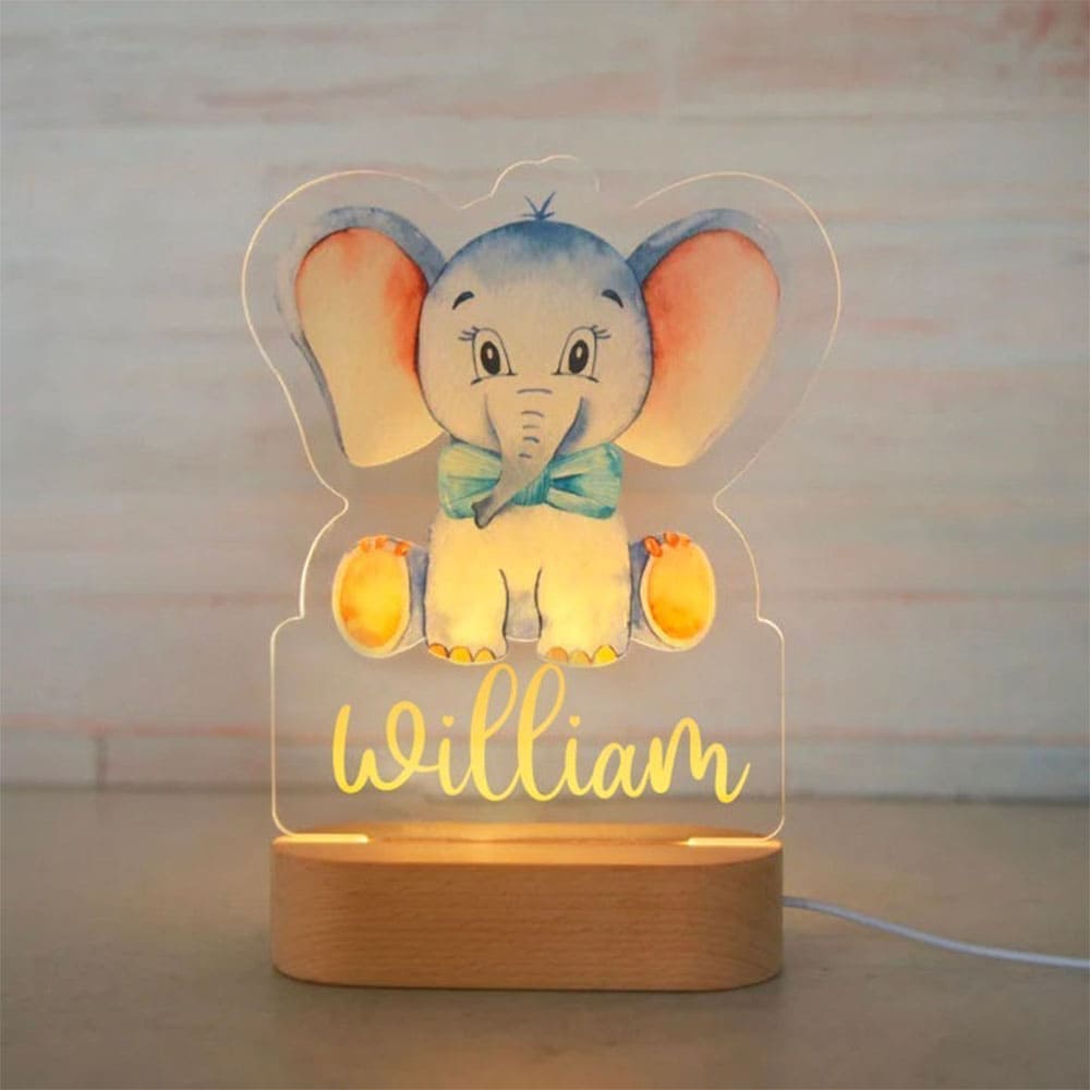 Veilleuse bébé personnalisée | LumiPhant