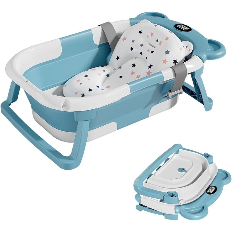 Baignoire bébé pliable - Confort et Sécurité | CoconBath