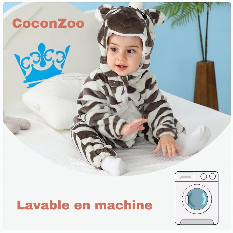 Barboteuse Bébé Animaux | CoconZoo
