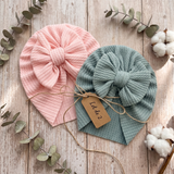 Turban Bébé Fille Noeud - Lot de 2