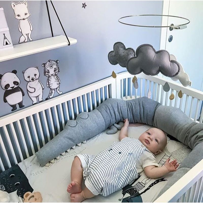 Tour de lit bébé crocodile | Crocododo