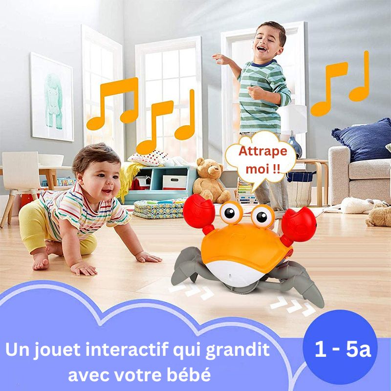 Jouet Crabe Bébé | Oscar Le Crabe
