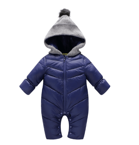 Combinaison enfant - doudoune panda étoilé