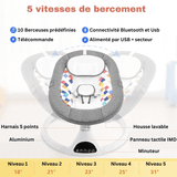 Balancelle bébé électrique connectée  | BabySwing