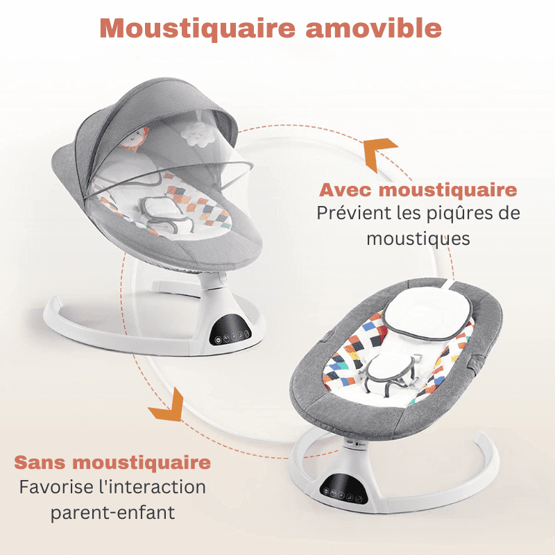 Balancelle bébé électrique connectée  | BabySwing