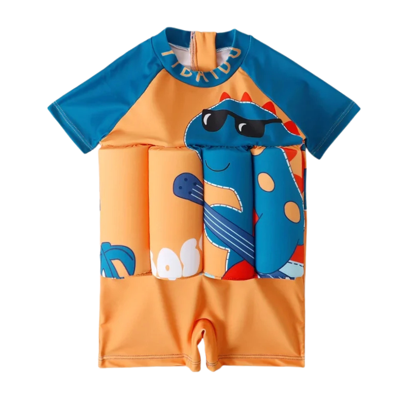 Maillot de bain bouée bébé - Dinosaure