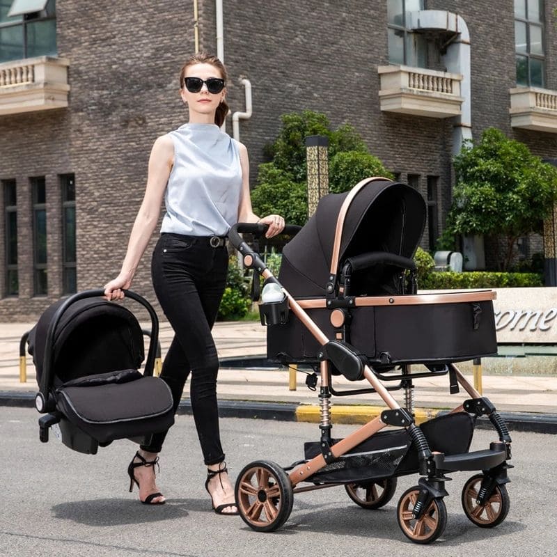 Poussette 3 en 1 - Confort et Style | BabyRide