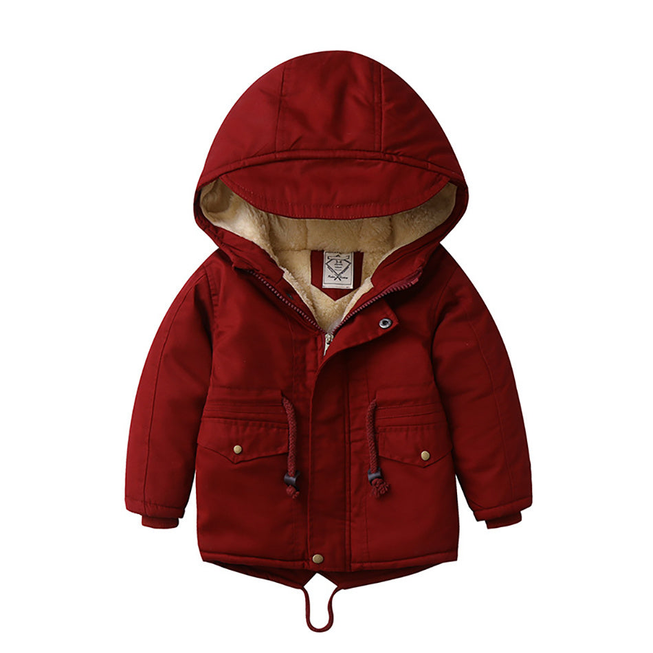Manteau Hiver Enfant Doublure Polaire