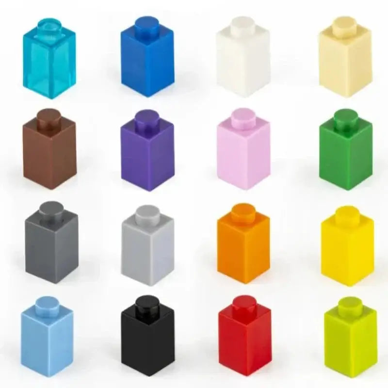 50pcs Bloc Construction 1x1