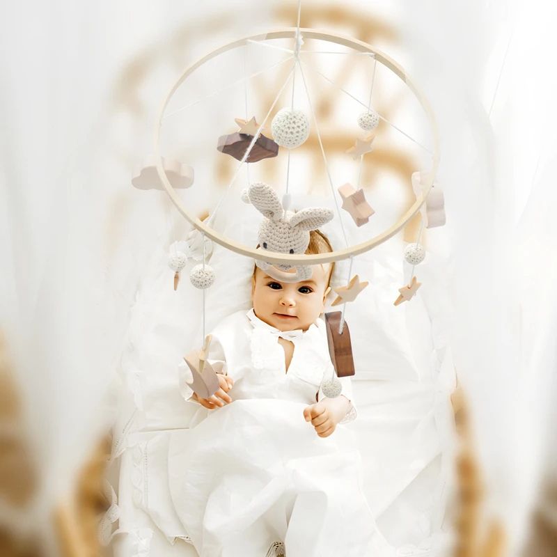 Mobile Bébé en Bois | EcoDream
