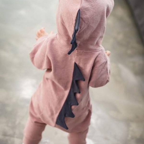 Combinaison mi-saison bébé dinosaure