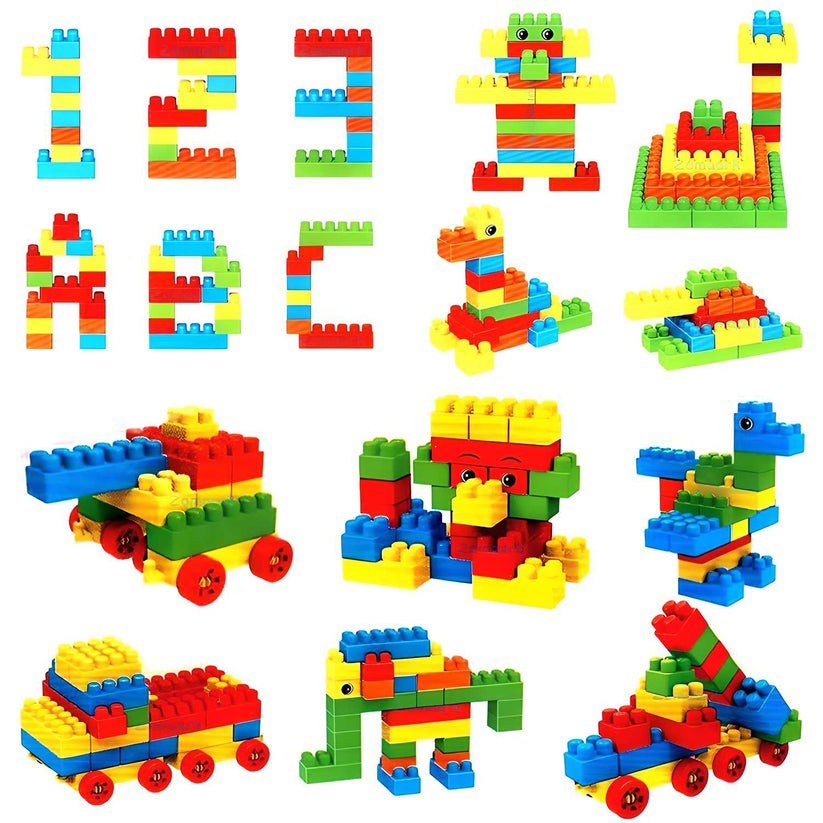 Bloc de Construction Enfant 130 Pièces