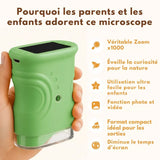 Kit Microscope avec écran qui éloigne des écrans (+ 50 CARTES OFFERTES)