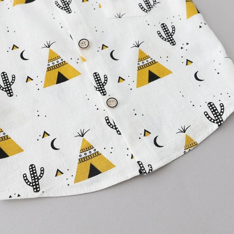 Ensemble pour bébé garçon - Chemise et Short | TippiSet
