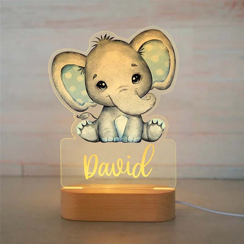 Veilleuse bébé personnalisée | LumiPhant