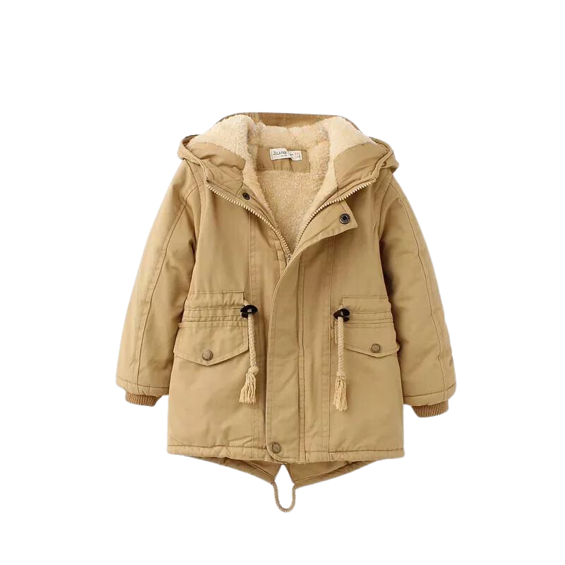 Manteau Hiver Enfant Doublure Polaire