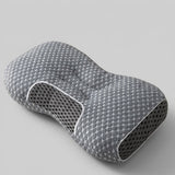 Oreiller cervical garni fibre
