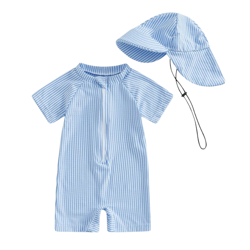 Maillot de Bain Bébé avec Casquette - Watson
