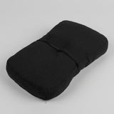 Coussin genoux long en fibre à sangle velcro