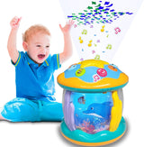 Veilleuse Musicale Bébé Projection Aquatique