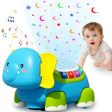 Jouet Éléphant Musical Lumineux