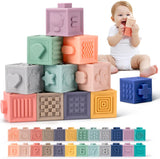 Cube Sensoriels Bébé à Empiler