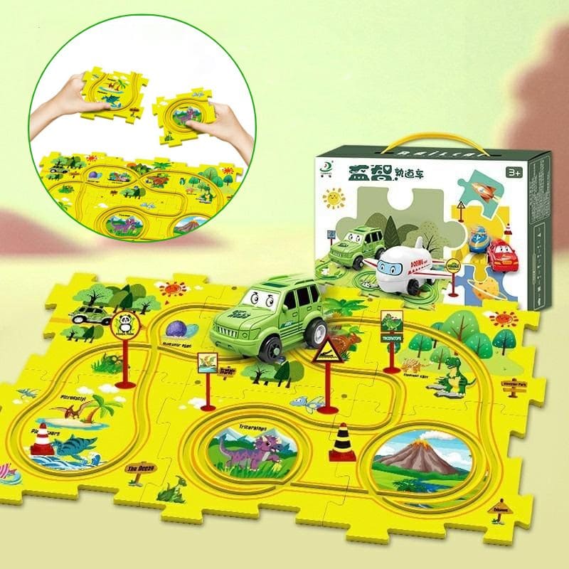 Circuit voiture Puzzle | PuzzleRace