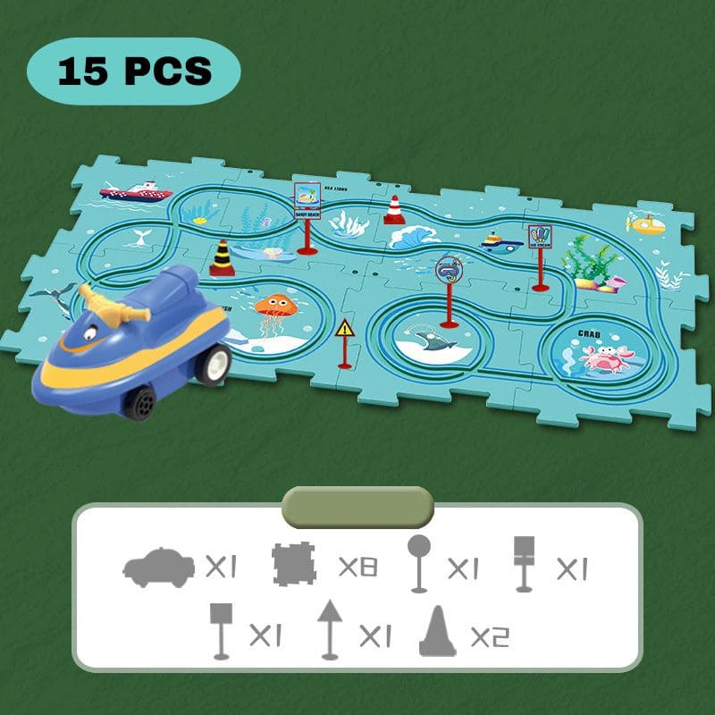 Circuit voiture Puzzle | PuzzleRace