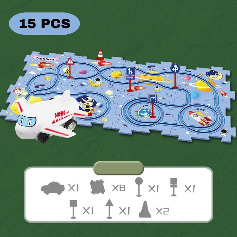 Circuit voiture Puzzle | PuzzleRace