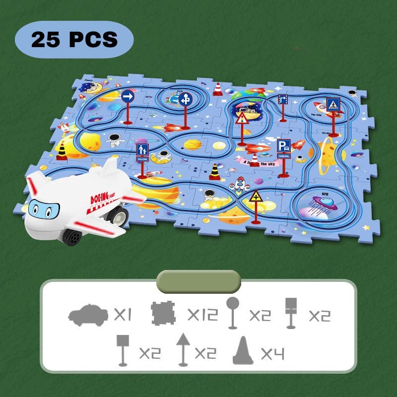 Circuit voiture Puzzle | PuzzleRace