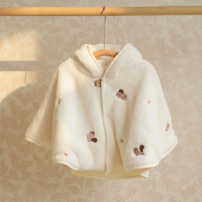 Manteau Cape Polaire Porte-Bébé