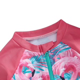 Baby Girl Swimsuit with Cap - Lindsay