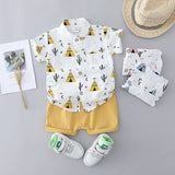 Ensemble pour bébé garçon - Chemise et Short | TippiSet