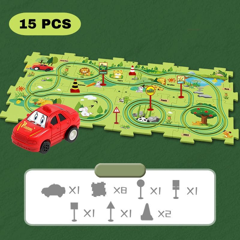Circuit voiture Puzzle | PuzzleRace
