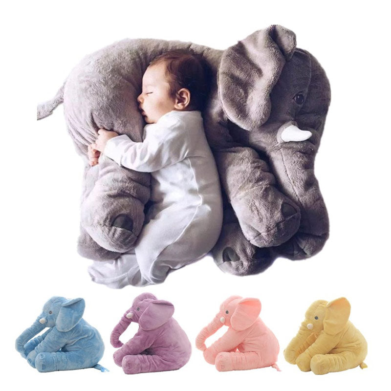 Oreiller Peluche Eléphant Bébé