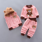 Ensemble Polaire ourson pour Bébé | CoolWinny