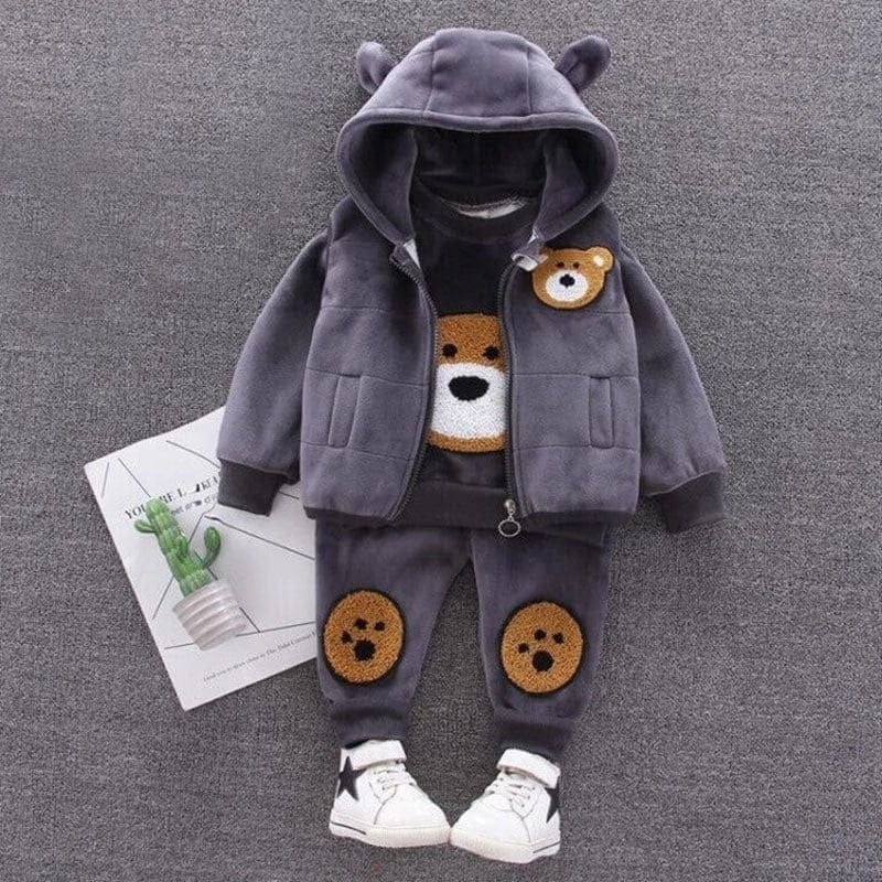 Ensemble Polaire ourson pour Bébé | CoolWinny