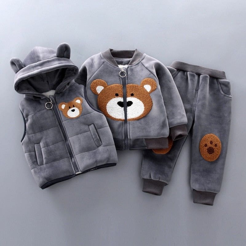 Ensemble Polaire ourson pour Bébé | CoolWinny