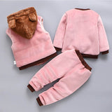 Ensemble Polaire ourson pour Bébé | CoolWinny
