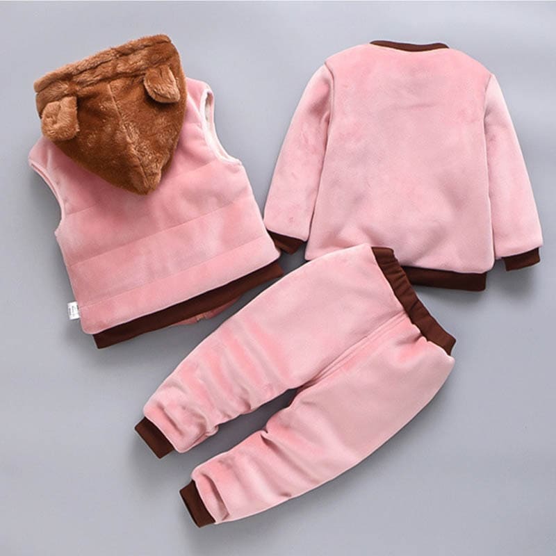 Ensemble Polaire ourson pour Bébé | CoolWinny