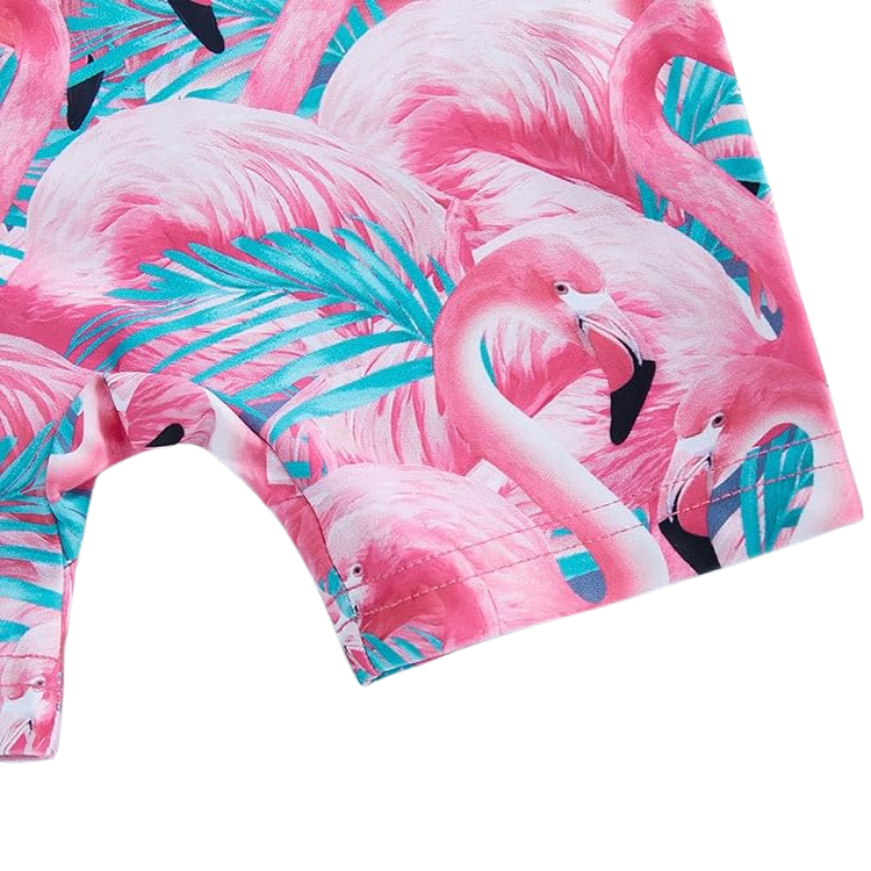Baby Girl Swimsuit with Cap - Lindsay