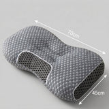 Oreiller cervical garni fibre
