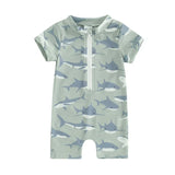 Maillot de Bain Bébé Garçon Manches Courtes