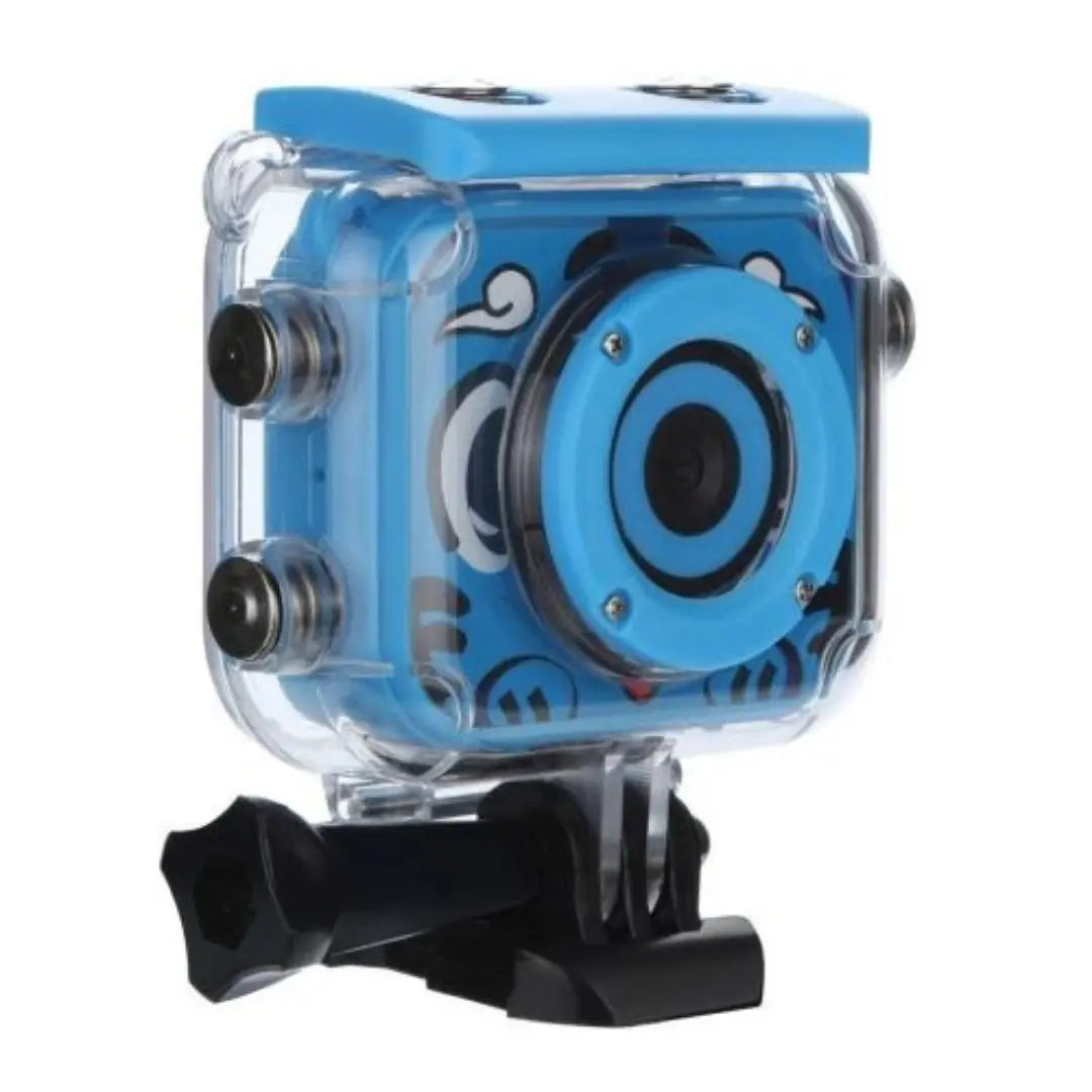 Appareil Photo Enfant Étanche Bleu – ExploraCam